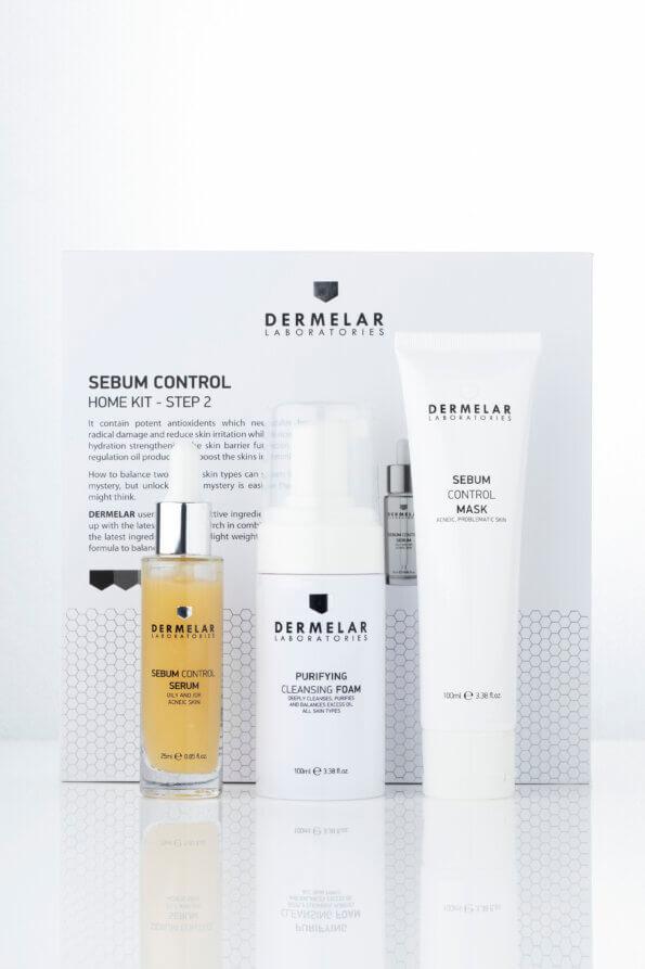 Dermelar Sebum Control Kit (3 products)